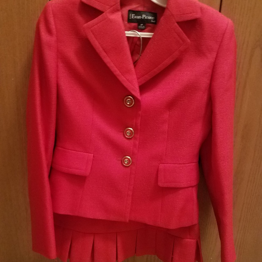 Red Two Piece Suit